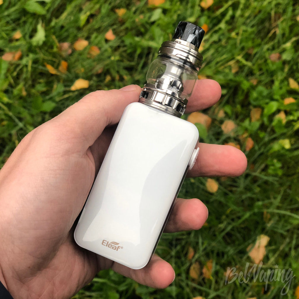 Набор Eleaf iStick NOWOS with ELLO Duro в руке