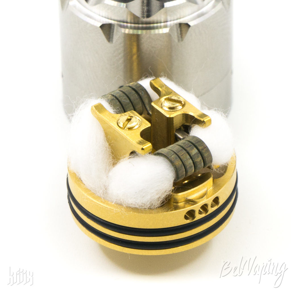 Укладка ваты в Notch Coil RDA