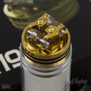 Notch Coil RDA с установленными Notch Coil