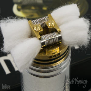 Notch Coil RDA с установленными Notch Coil