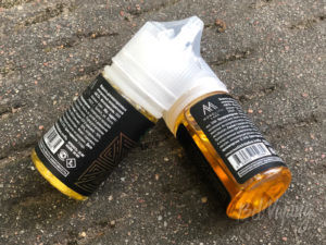 Этикетка жидкости SALTS