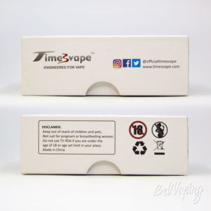 Timesvape TV Single coil RDA - упаковка