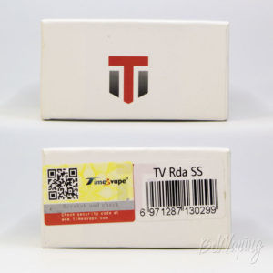 Timesvape TV Single coil RDA - упаковка