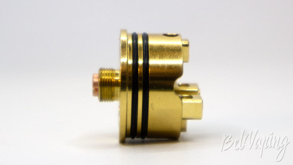 Timesvape TV Single coil RDA - плюсовой пин и пазы для оправки