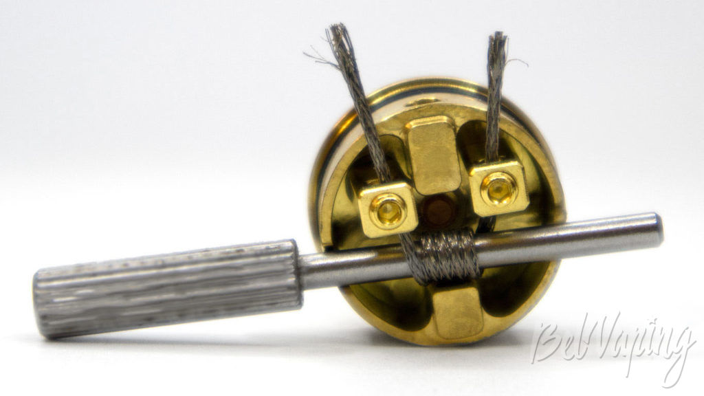 Timesvape TV Single coil RDA - установка койла