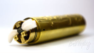 Timesvape TV Single coil RDA - укладка хлопка