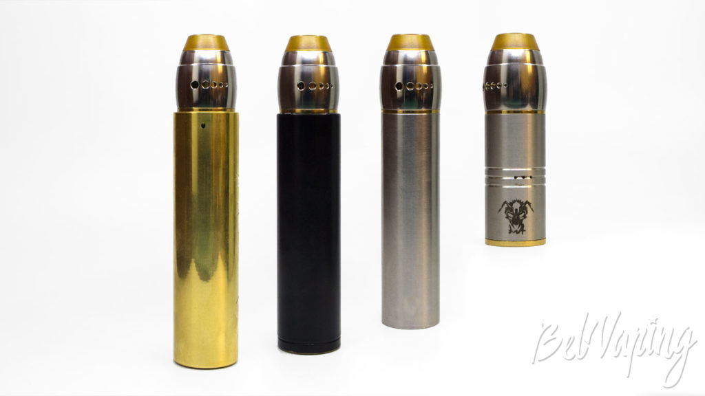 Timesvape TV Single coil RDA - внешний вид на разных модах