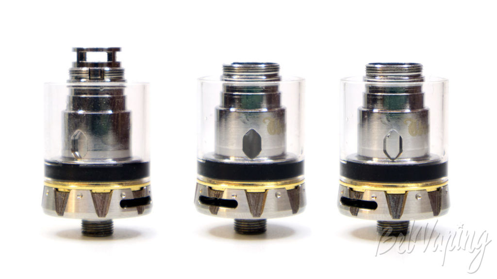Vaptio THRONE TANK - база и регулировка подачи жидкости