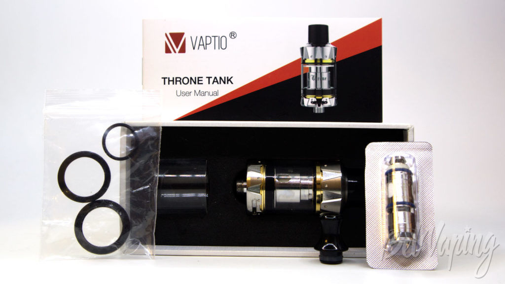 Vaptio THRONE TANK - комплект поставки
