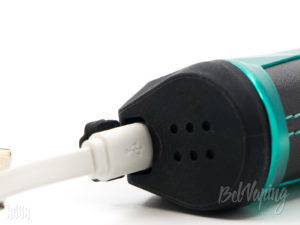 Разъем micro USB в Aegis Mini Mod снизу