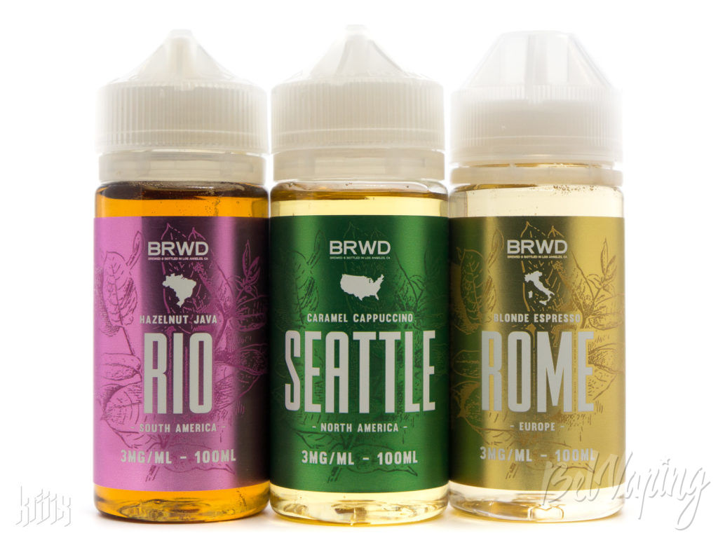 Линейка жидкости BRWD E-LIQUID
