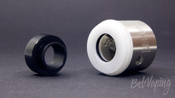 REDEMPTION RDA (clone) - крепление дриптипа и кольцо регулировки обдува