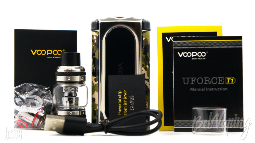 Комплект набора VOOPOO VMATE 200W & UFORCE T1 Starter Kit