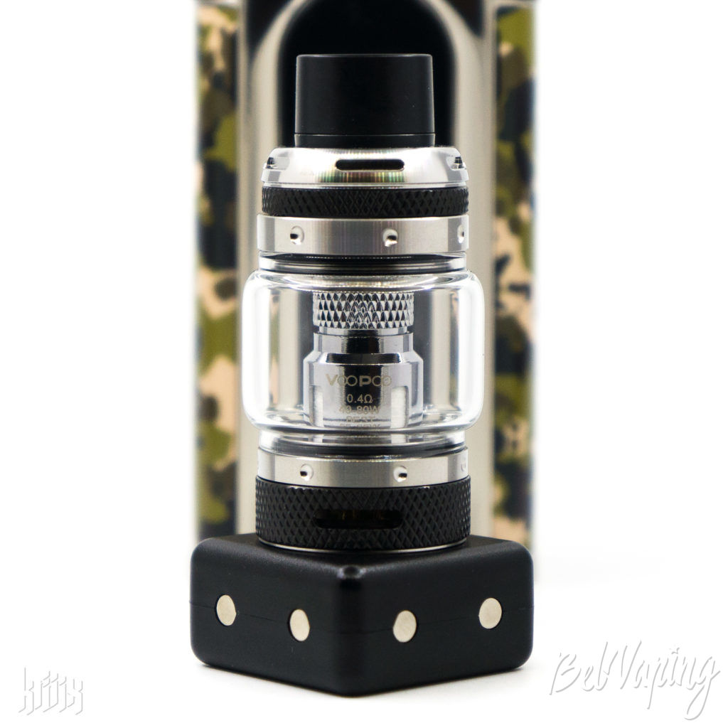 Внешний вид Voopoo UFORCE T1 со стеклом на 8 мл