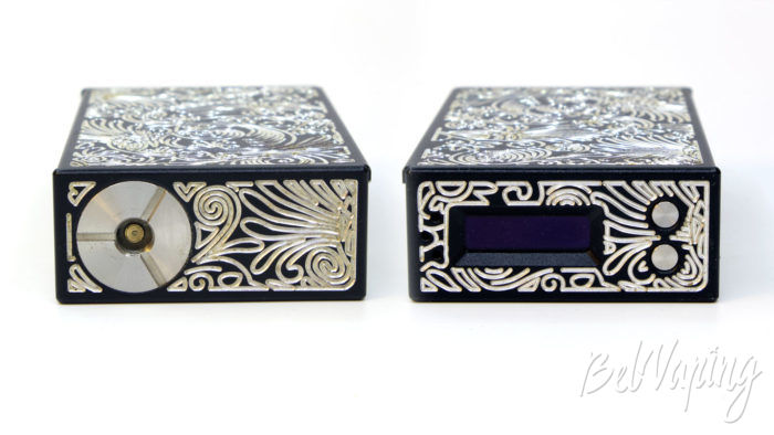 Asmodus PLAQUE 150W TC - коннектор и экран