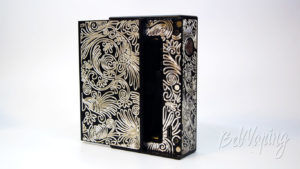 Asmodus PLAQUE 150W TC - открытие батарейного отсека