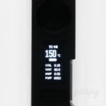 Экран Hugsvape Surge Squonk Mod в режиме термоконтроля на никеле