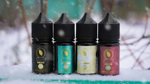 Обзор жидкости Gold Leaf SALT от Liquid Guys