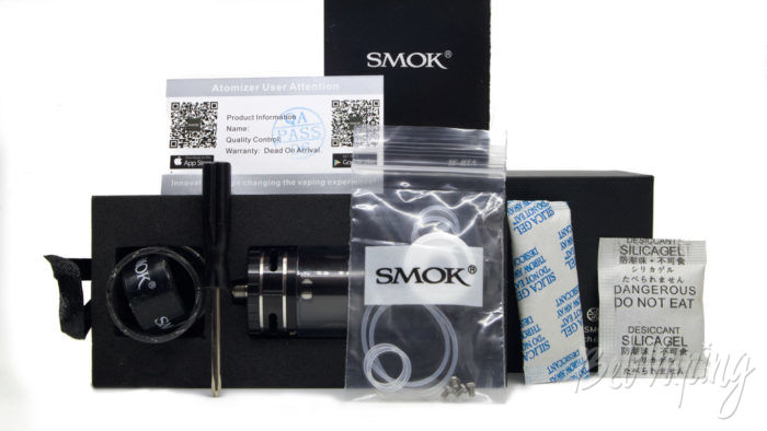 Smok TF-RTA - комплект поставки