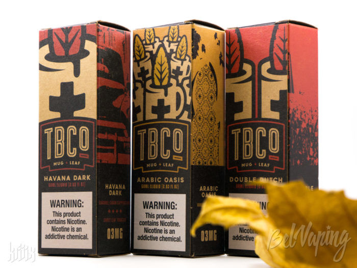 Жидкости TBCO Mug + Leaf Eliquid