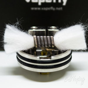 Укладка ваты в Vapefly Pixie RDA