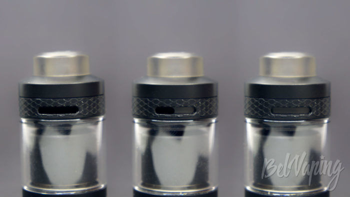 Wotofo SERPENT ELEVATE RTA - регулировка обдува