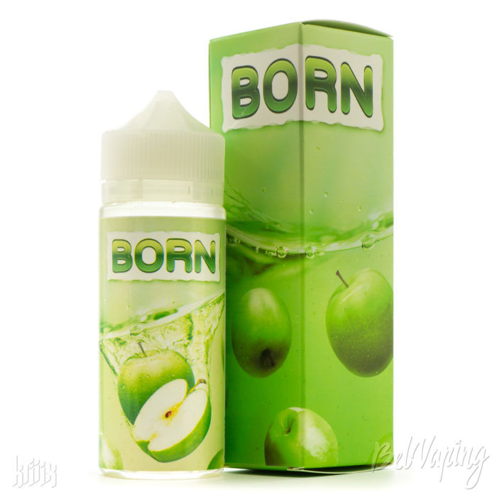 Жидкость BORN NEW Зеленое яблоко