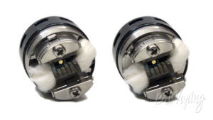Digiflavor PHARAOH Dripper Tank - фиксация хлопка