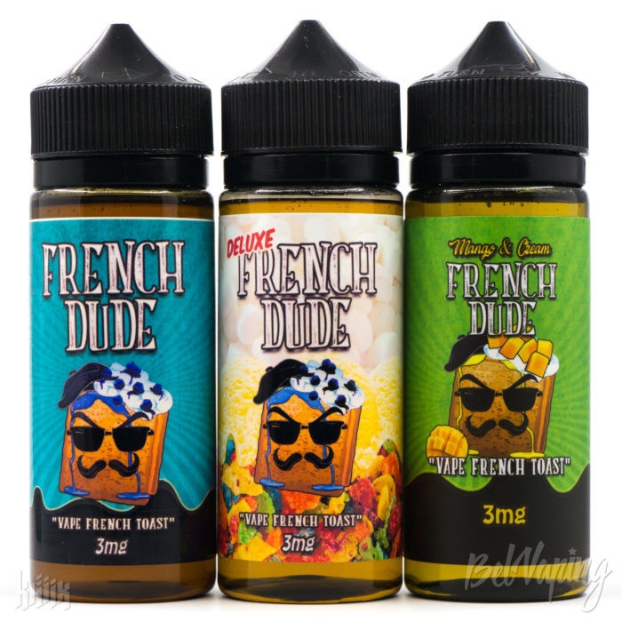 Линейка жидкостей FRENCH DUDE от VAPE BREAKFAST CLASSICS