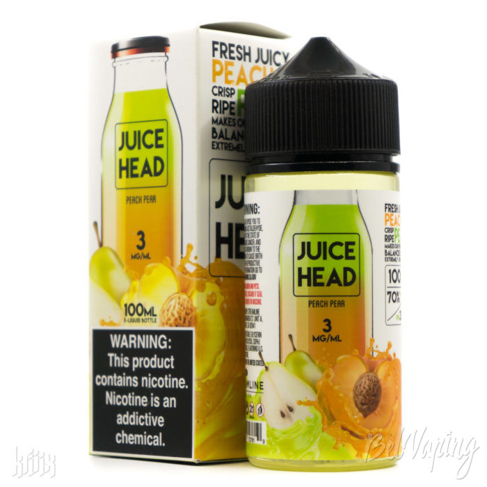 Жидкость Juice Head E-Liquid — Peach Pear