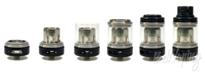 Smoant NABOO TANK - этапы сборки