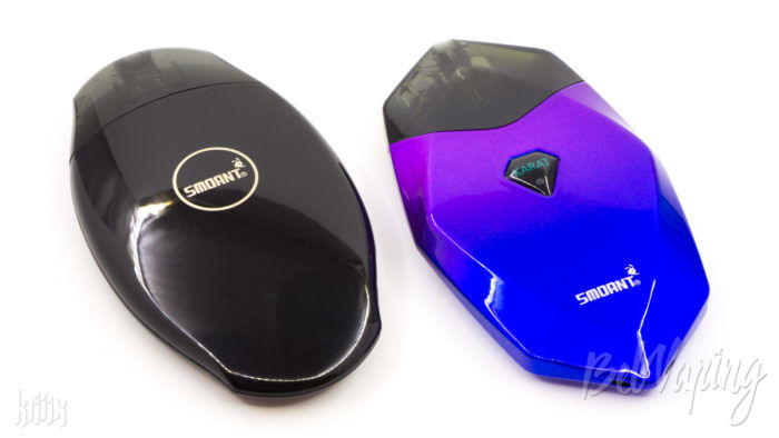 Сравнение Smoant S8 Pod (слева) и Smoant Karat Pod