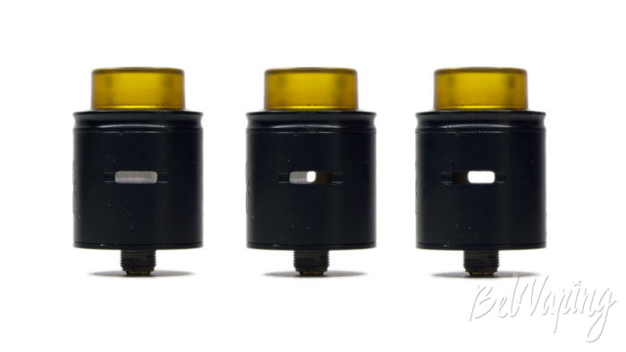 VandyVape MESH RDA - регулировка обдува
