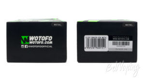 Wotofo RYUJIN (Elder Dragon) RDA - упаковка