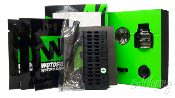 Wotofo RYUJIN (Elder Dragon) RDA - комплект поставки