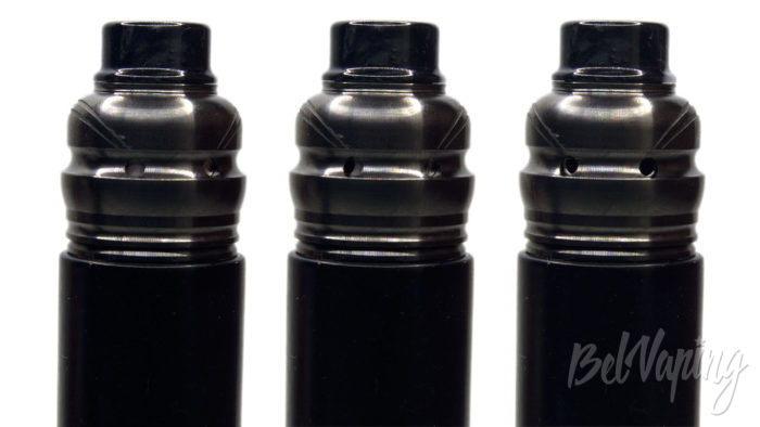 Wotofo RYUJIN (Elder Dragon) RDA - регулировка обдува