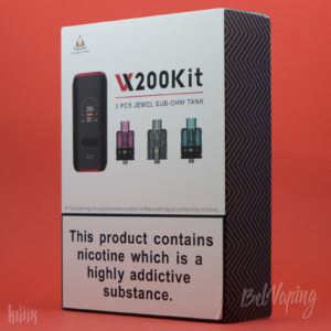 Упаковка набора Augvape VX200