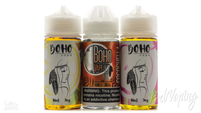 Линейка жидкости BOHO VAPE