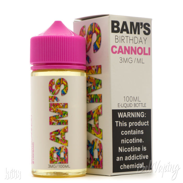 Жидкость Birthday Cannoli от Bam's Cannoli