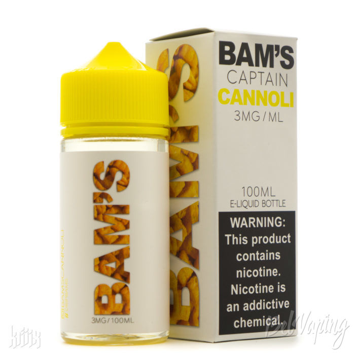 Жидкость Captain Cannoli от Bam's Cannoli