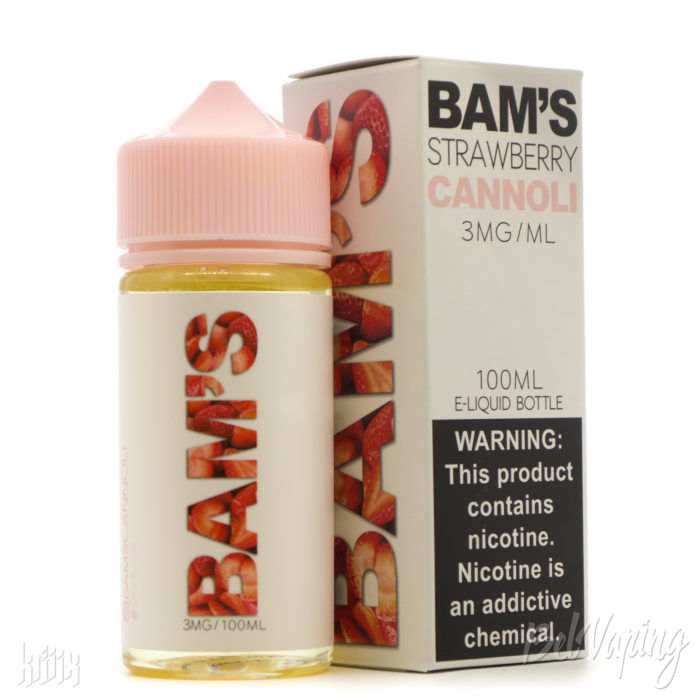 Жидкость Strawberry Cannoli от Bam's Cannoli