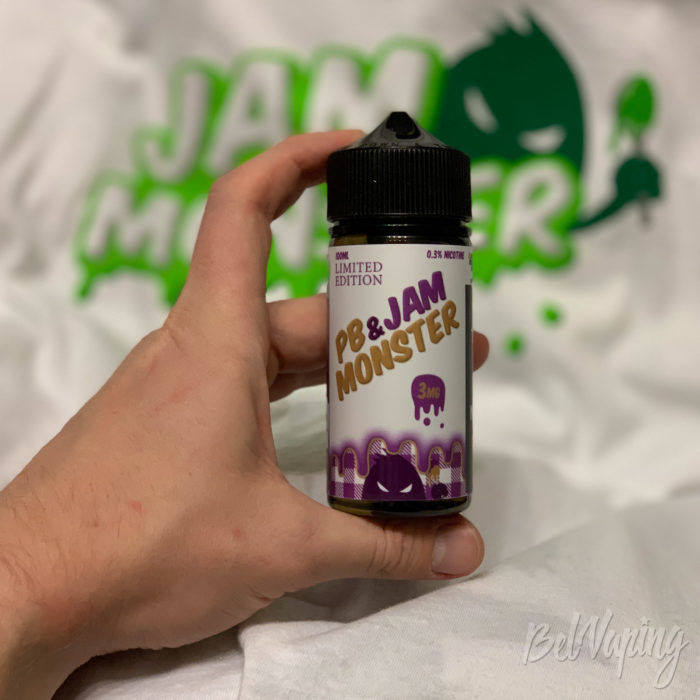 Флакон жидкости Jam Monster PB & Jam Grape