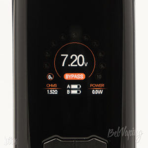 Экран боксмода Augvape VX200 в режиме мехмода