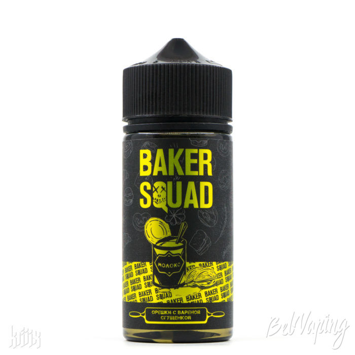 Жидкость Baker Squad - Орешки с вареной сгущенкой