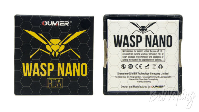 Oumier WASP NANO RDA - упаковка