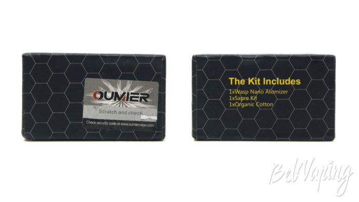 Oumier WASP NANO RDA - упаковка