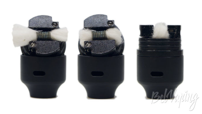 Oumier WASP NANO RDA- укладка хлопка