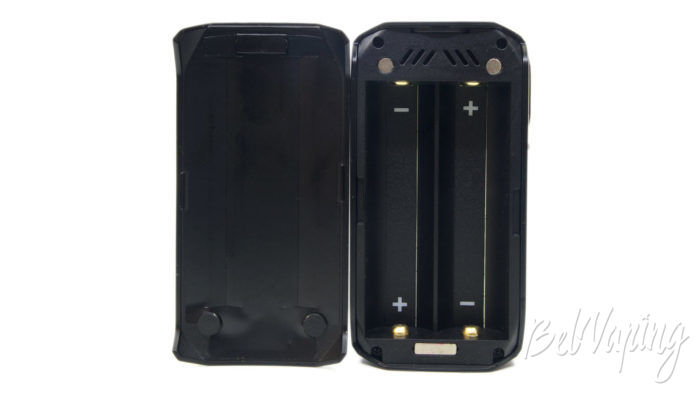 Smoant NABOO 225W mod - отсек для аккумуляторов