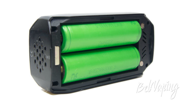 Smoant NABOO 225W mod - установка аккумуляторов