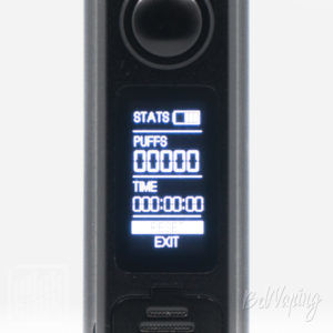 Режим STATS боксмода Topside Squonk Mod